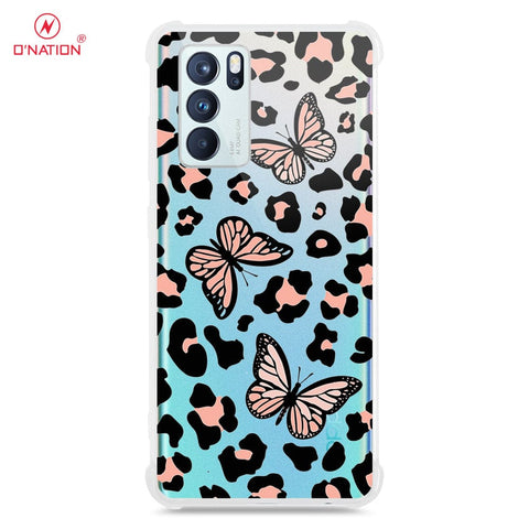 Oppo Reno 6 Pro 5G Cover - O'Nation Butterfly Dreams Series - 9 Designs - Clear Phone Case - Soft Silicon Borders