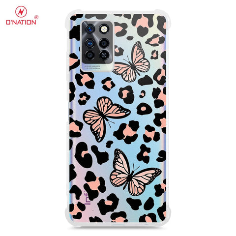 Infinix Note 10 Pro Cover - O'Nation Butterfly Dreams Series - 9 Designs - Clear Phone Case - Soft Silicon Borders