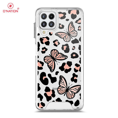 Samsung Galaxy M32 Cover - O'Nation Butterfly Dreams Series - 9 Designs - Clear Phone Case - Soft Silicon Borders