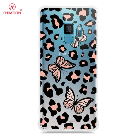 Samsung Galaxy S9 Cover - O'Nation Butterfly Dreams Series - 9 Designs - Clear Phone Case - Soft Silicon Borders