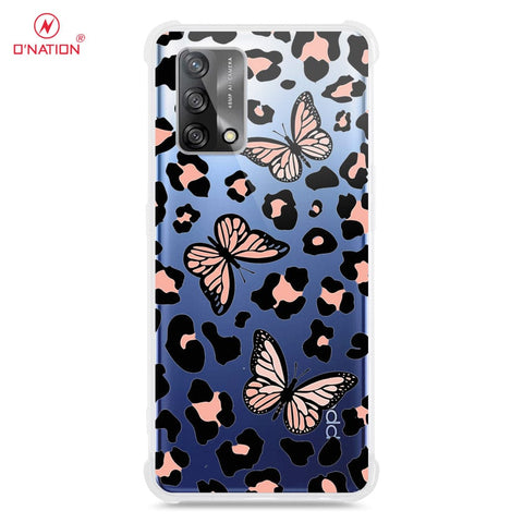Oppo F19 Cover - O'Nation Butterfly Dreams Series - 9 Designs - Clear Phone Case - Soft Silicon Borders