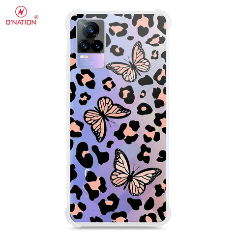 Vivo V21E Cover - O'Nation Butterfly Dreams Series - 9 Designs - Clear Phone Case - Soft Silicon Borders