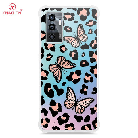 Vivo V23e Cover - O'Nation Butterfly Dreams Series - 9 Designs - Clear Phone Case - Soft Silicon Borders