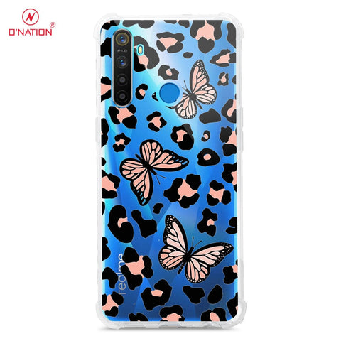 Realme 5s Cover - O'Nation Butterfly Dreams Series - 9 Designs - Clear Phone Case - Soft Silicon Borders