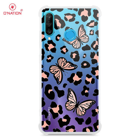 Huawei P30 Lite Cover - O'Nation Butterfly Dreams Series - 9 Designs - Clear Phone Case - Soft Silicon Borders