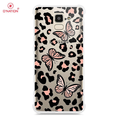 Samsung Galaxy J6 2018 Cover - O'Nation Butterfly Dreams Series - 9 Designs - Clear Phone Case - Soft Silicon Borders