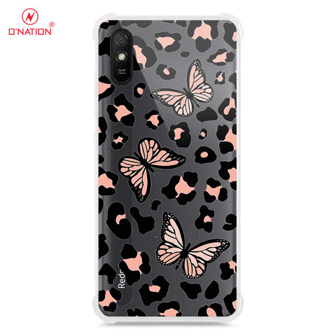 Xiaomi Redmi 9A Cover - O'Nation Butterfly Dreams Series - 9 Designs - Clear Phone Case - Soft Silicon Borders