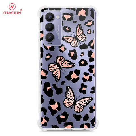 Tecno Camon 18P Cover - O'Nation Butterfly Dreams Series - 9 Designs - Clear Phone Case - Soft Silicon Borders