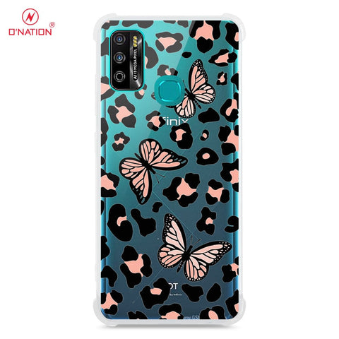 Infinix Hot 9 Play Cover - O'Nation Butterfly Dreams Series - 9 Designs - Clear Phone Case - Soft Silicon Borders