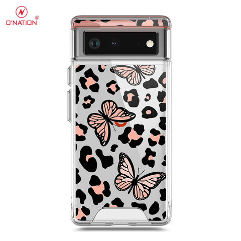 Google Pixel 6 Cover - O'Nation Butterfly Dreams Series - 9 Designs - Clear Phone Case - Soft Silicon Borders