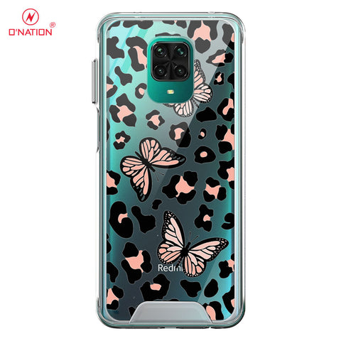 Xiaomi Redmi Note 9 Pro Cover - O'Nation Butterfly Dreams Series - 9 Designs - Clear Phone Case - Soft Silicon Borders