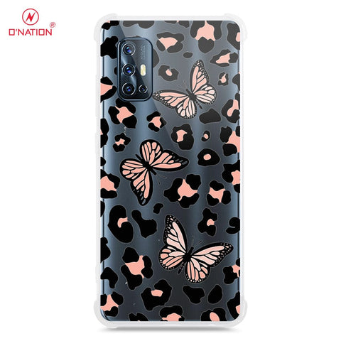 Vivo V17 Cover - O'Nation Butterfly Dreams Series - 9 Designs - Clear Phone Case - Soft Silicon Borders