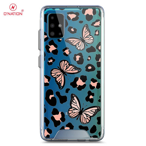Samsung Galaxy A51 Cover - O'Nation Butterfly Dreams Series - 9 Designs - Clear Phone Case - Soft Silicon Borders