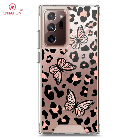 Samsung Galaxy Note 20 Ultra Cover - O'Nation Butterfly Dreams Series - 9 Designs - Clear Phone Case - Soft Silicon Bordersx U7