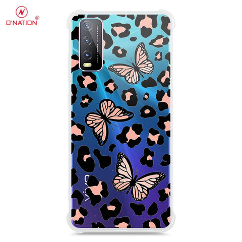 Vivo Y20 Cover - O'Nation Butterfly Dreams Series - 9 Designs - Clear Phone Case - Soft Silicon Borders