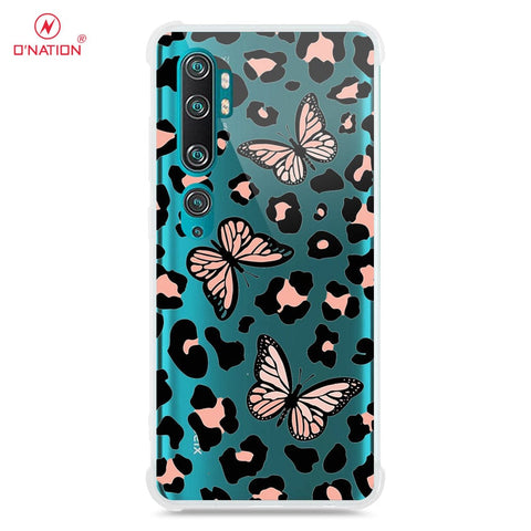 Xiaomi Mi Note 10 Cover - O'Nation Butterfly Dreams Series - 9 Designs - Clear Phone Case - Soft Silicon Borders