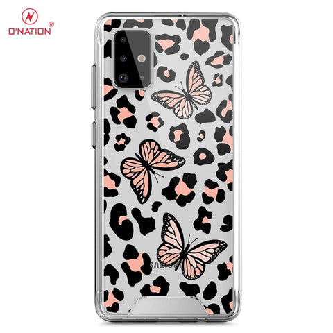 Samsung Galaxy A71 Cover - O'Nation Butterfly Dreams Series - 9 Designs - Clear Phone Case - Soft Silicon Borders