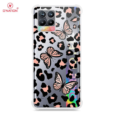 Realme 8 Cover - O'Nation Butterfly Dreams Series - 9 Designs - Clear Phone Case - Soft Silicon Borders