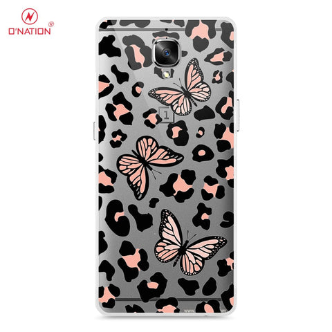 OnePlus 3 Cover - O'Nation Butterfly Dreams Series - 9 Designs - Clear Phone Case - Soft Silicon Borders