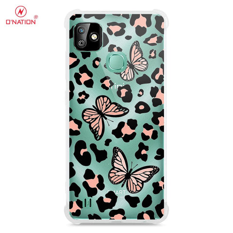 Infinix Smart HD 2021 Cover - O'Nation Butterfly Dreams Series - 9 Designs - Clear Phone Case - Soft Silicon Borders