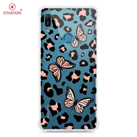 Huawei Y6 2019 / Y6 Prime 2019 Cover - O'Nation Butterfly Dreams Series - 9 Designs - Clear Phone Case - Soft Silicon Borders