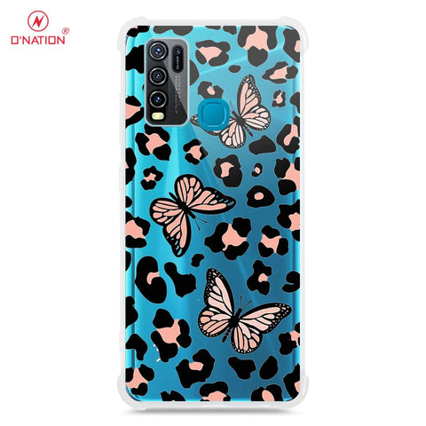 Vivo Y30 Cover - O'Nation Butterfly Dreams Series - 9 Designs - Clear Phone Case - Soft Silicon Borders