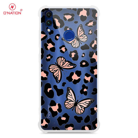 Huawei Honor 8c  Cover - O'Nation Butterfly Dreams Series - 9 Designs - Clear Phone Case - Soft Silicon Borders