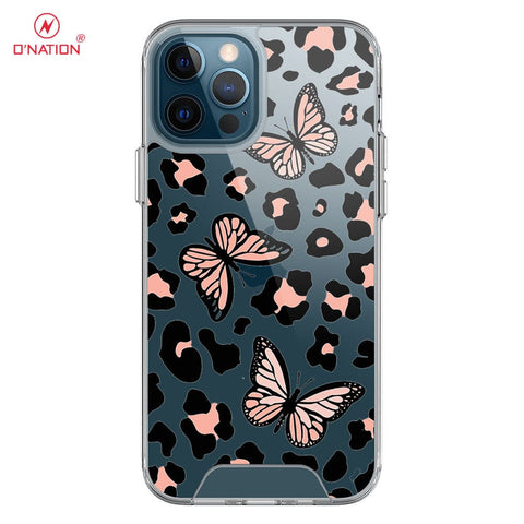iPhone 12 Pro Max Cover - O'Nation Butterfly Dreams Series - 9 Designs - Clear Phone Case - Soft Silicon Borders