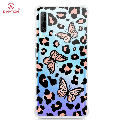 Huawei Y9s Cover - O'Nation Butterfly Dreams Series - 9 Designs - Clear Phone Case - Soft Silicon Borders