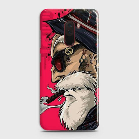 Master Roshi 3D Case For Xiaomi Pocophone F1( Fast delivery )