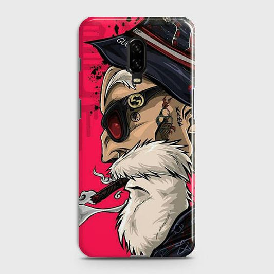 Master Roshi 3D Case For OnePlus 6t ( Fast Delivery )