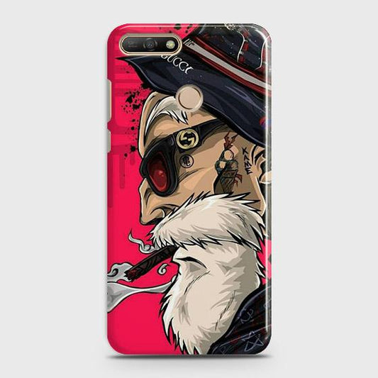 Master Roshi 3D Case For Huawei Y7 2018