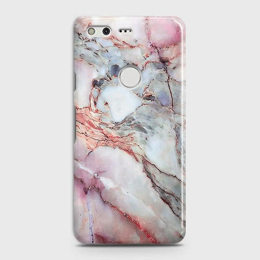 Google Pixel Cover - Violet Sky Marble Trendy Printed Hard Case with Life Time Colors Guarantee