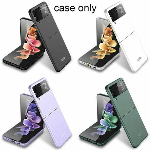 Samsung Galaxy Z Flip 3 5G Cover - White - GKK Ultra Slim PC Hard Shell Case