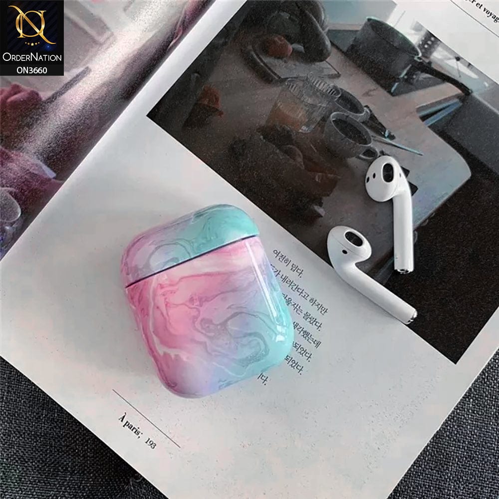 Apple Airpods 1 / 2 Cover - Multi - Trending Mable Series Hard Airpods Case