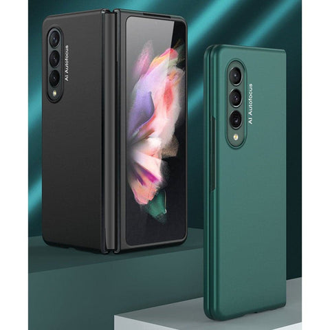 Samsung Galaxy Z Fold 3 5G Cover - Silver - GKK Ultra Thin Anti-Fall Protection Hard Shell Case
