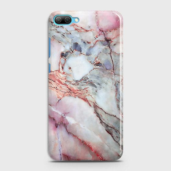 Huawei Honor 10 Cover - Violet Sky Marble Trendy Printed Hard Case with Life Time Colors Guarantee
