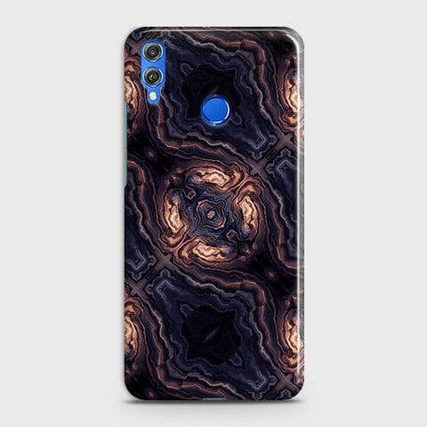 Huawei Honor 8X Cover - Source of Creativity Trendy Printed Hard Case with Life Time Colors Guarantee
