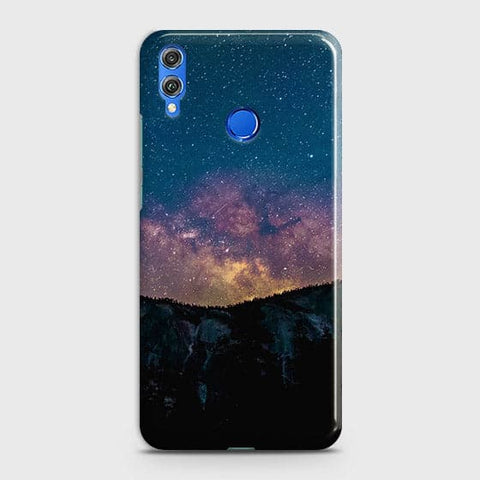 Huawei Honor 8X Cover - Matte Finish - Embrace, Dark  Trendy Printed Hard Case With Life Time Colour Guarantee b53