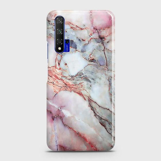 Honor 20 Cover - Violet Sky Marble Trendy Printed Hard Case with Life Time Colors Guarantee