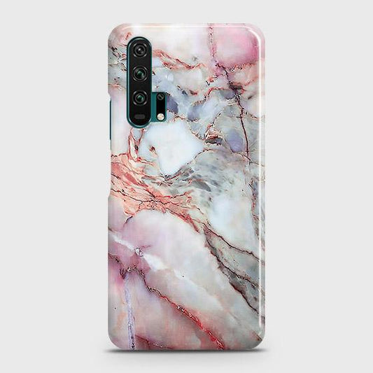 Honor 20 Pro Cover - Violet Sky Marble Trendy Printed Hard Case with Life Time Colors Guarantee