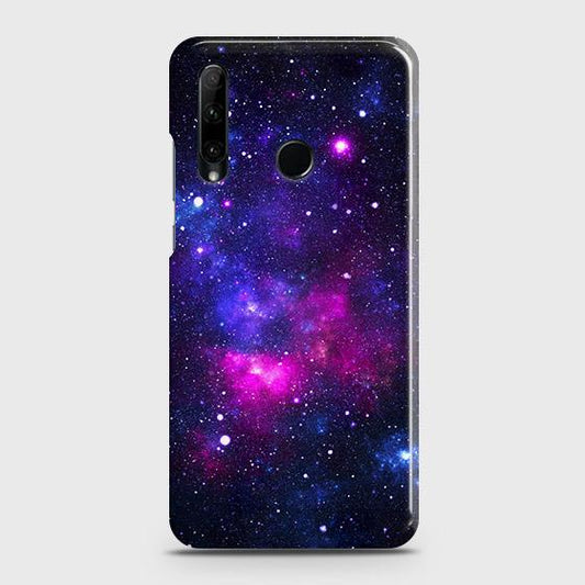 Honor 20 lite Cover - Dark Galaxy Stars Modern Printed Hard Case with Life Time Colors Guarantee