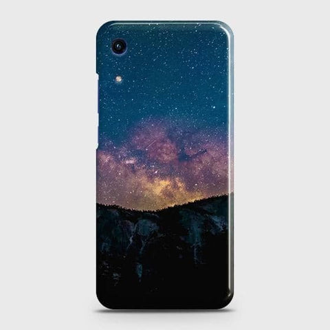 Honor 8A Without Sensor Cut Cover - Matte Finish - Embrace Dark Galaxy  Trendy Printed Hard Case with Life Time Colors Guarantee
