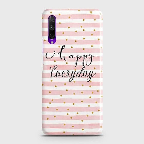 Honor 9X Cover - Trendy Happy Everyday Printed Hard Case with Life Time Colors Guarantee