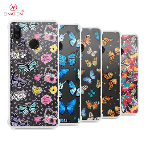 Huawei Nova 3i Cover - O'Nation Butterfly Dreams Series - 9 Designs - Clear Phone Case - Soft Silicon Borders