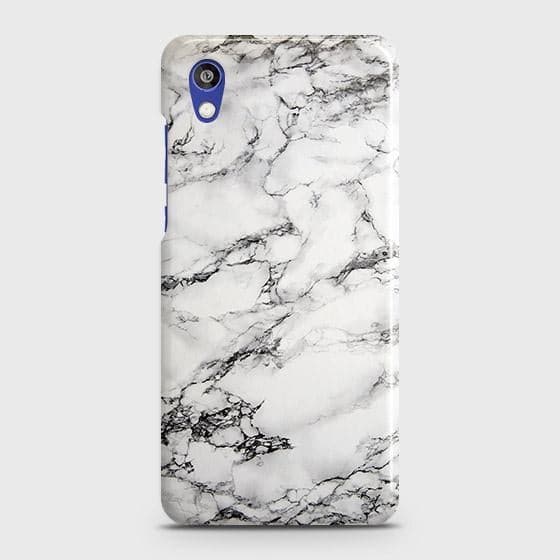 Huawei Honor 8S Cover - Matte Finish - Trendy Mysterious White Marble Printed Hard Case with Life Time Colors Guarantee