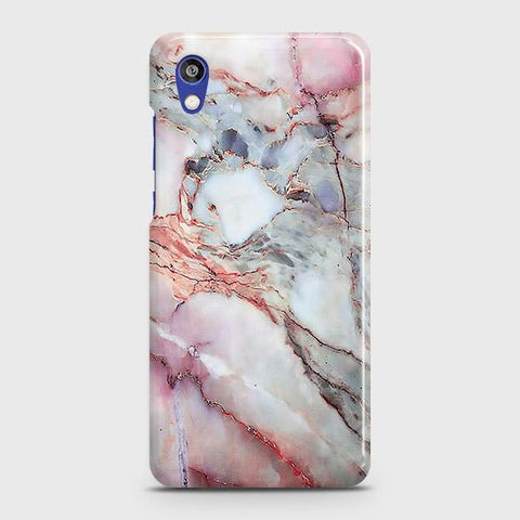 Huawei Honor 8S Cover - Violet Sky Marble Trendy Printed Hard Case with Life Time Colors Guarantee