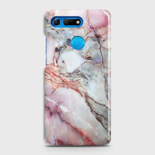 Huawei Honor View 20 Cover - Violet Sky Marble Trendy Printed Hard Case with Life Time Colors Guarantee