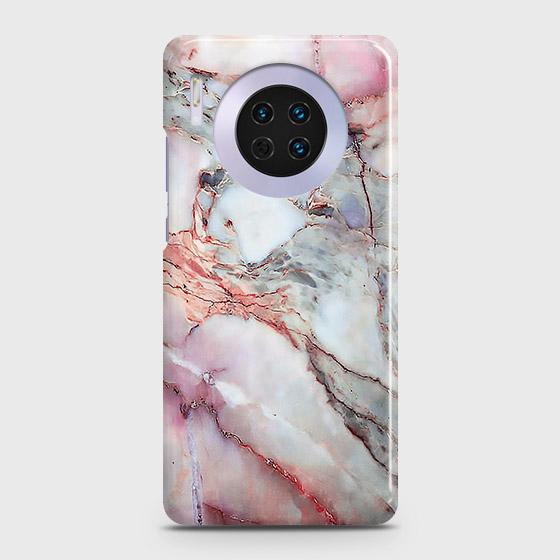 Huawei Mate 30 Cover - Violet Sky Marble Trendy Printed Hard Case with Life Time Colors Guarantee