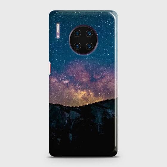 Huawei Mate 30 Pro Cover - Matte Finish - Embrace Dark Galaxy  Trendy Printed Hard Case with Life Time Colors Guarantee